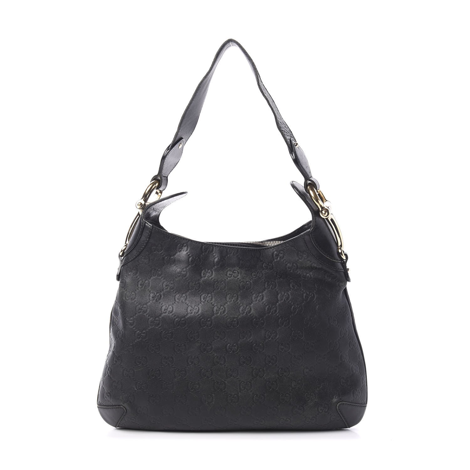 Gucci Guccissima Creole Hobo Chocolate 1 of 10