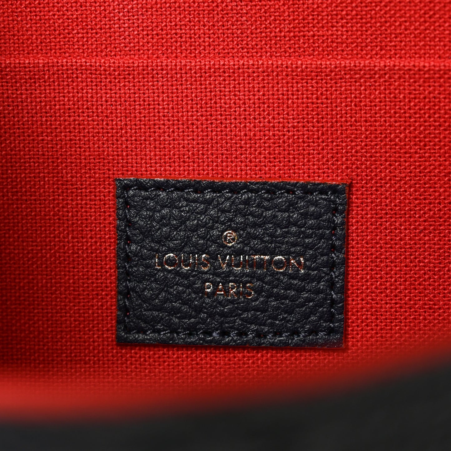 Empreinte Pochette Felicie Chain Wallet Marine Rouge