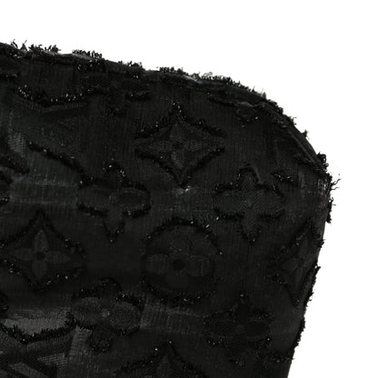 Louis Vuitton Lurex Quilted Monogram Altair Clutch Black 20 of 23