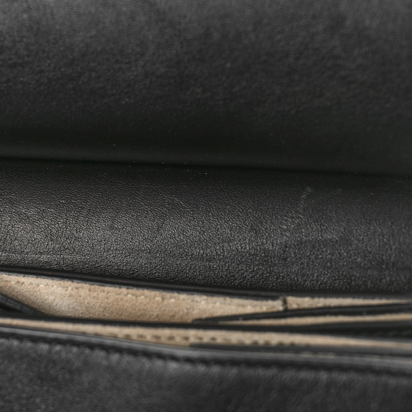 Suede Calfskin Medium Faye Shoulder Bag Black
