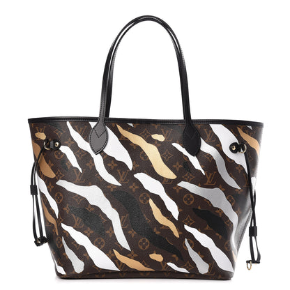 Louis Vuitton X LOL Monogram Neverfull MM Gold Silver 1 of 10