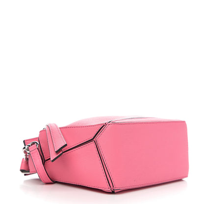 Loewe Calfskin Mini Puzzle Bag Wild Rose 3 of 9