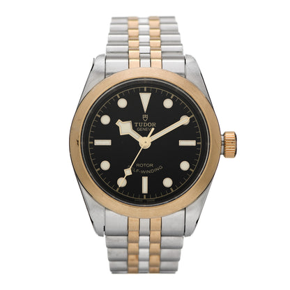TUDOR Stainless Steel 18K Yellow Gold 32mm Black Bay Automatic Watch Black 79583 1 of 6