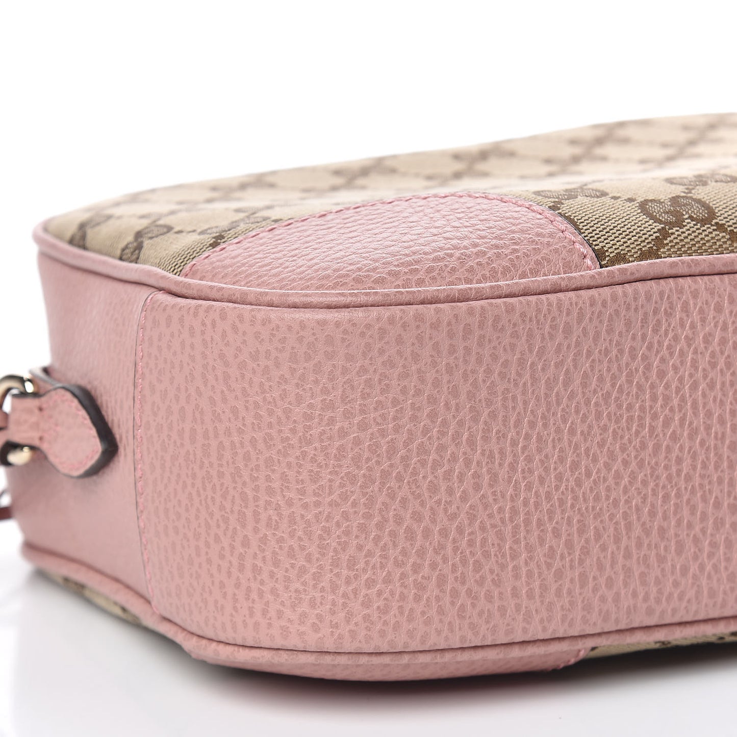 Monogram Mini Bree Messenger Bag Beige Soft Pink
