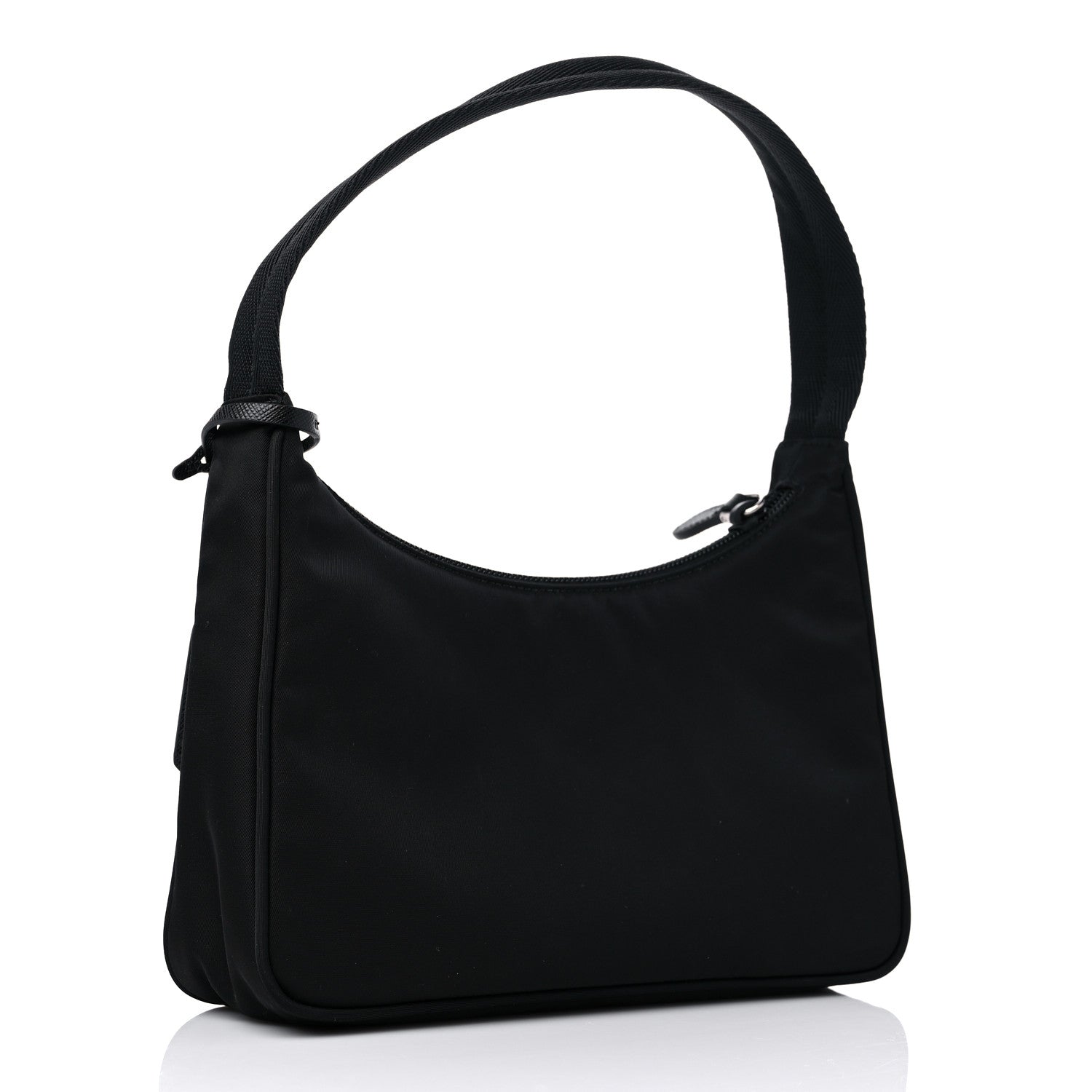 Prada Tessuto Nylon Mini Re-Edition 2000 Bag Black 3 of 8
