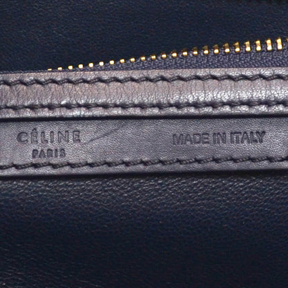 Celine Smooth Calfskin Mini Luggage Navy 5 of 7