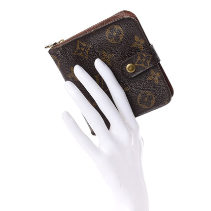 Louis Vuitton Monogram Compact Zippe Zipped Wallet 2 of 13