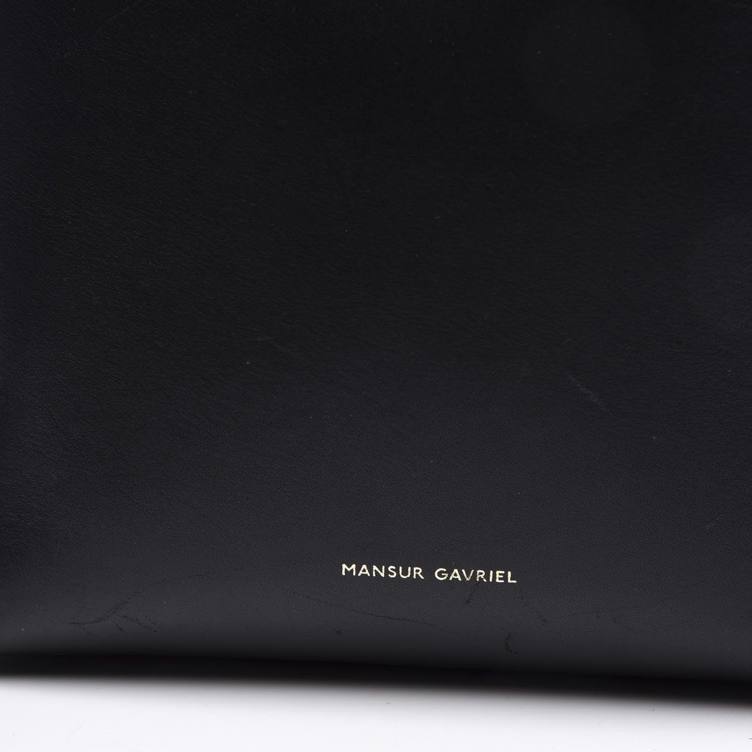 Mansur Gavriel Vegetable Tanned Calfskin Mini Bucket Bag Black 11 of 11