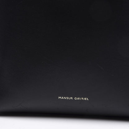 Mansur Gavriel Vegetable Tanned Calfskin Mini Bucket Bag Black 11 of 11