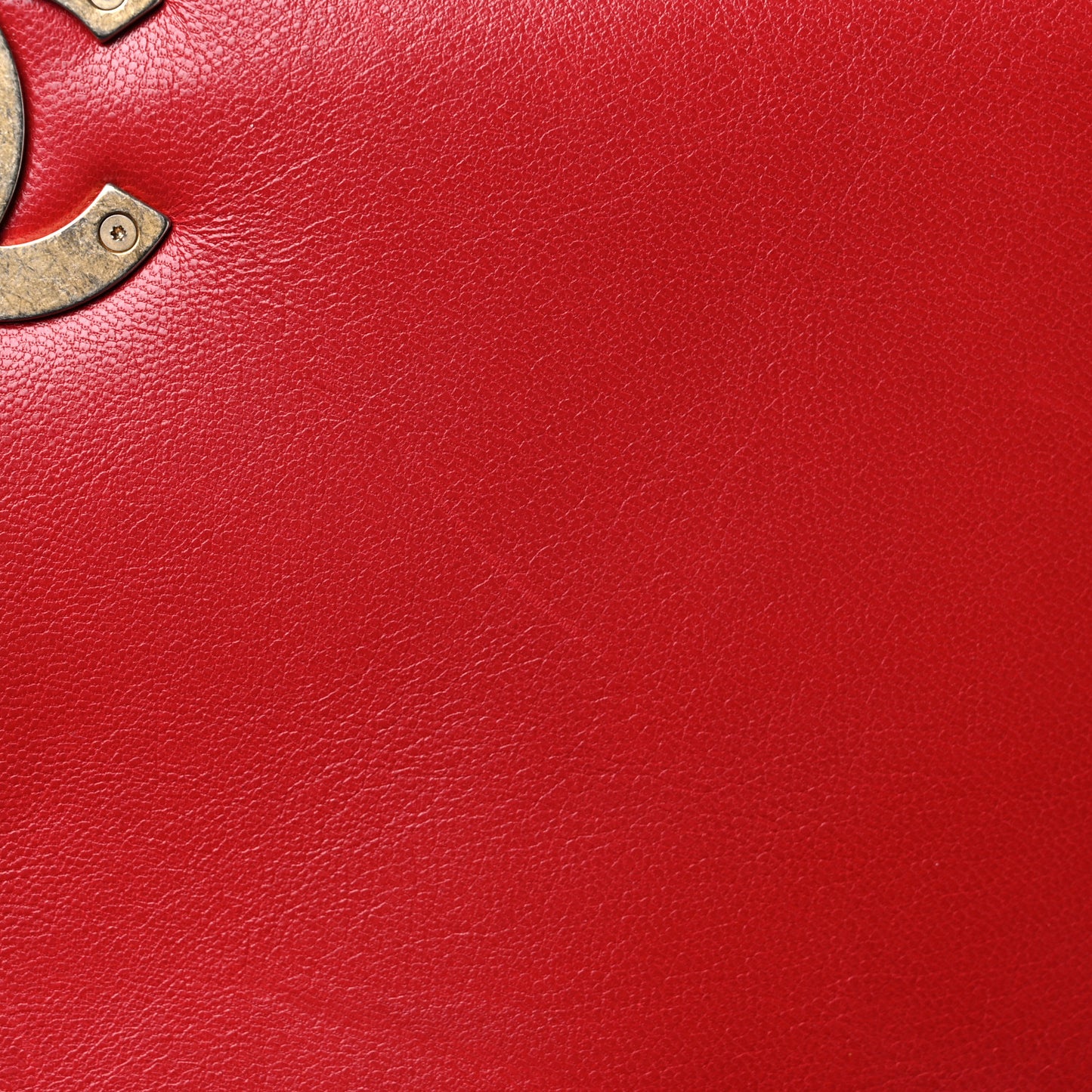 Goatskin Quilted Maxi Chanel 19 Flap Red
