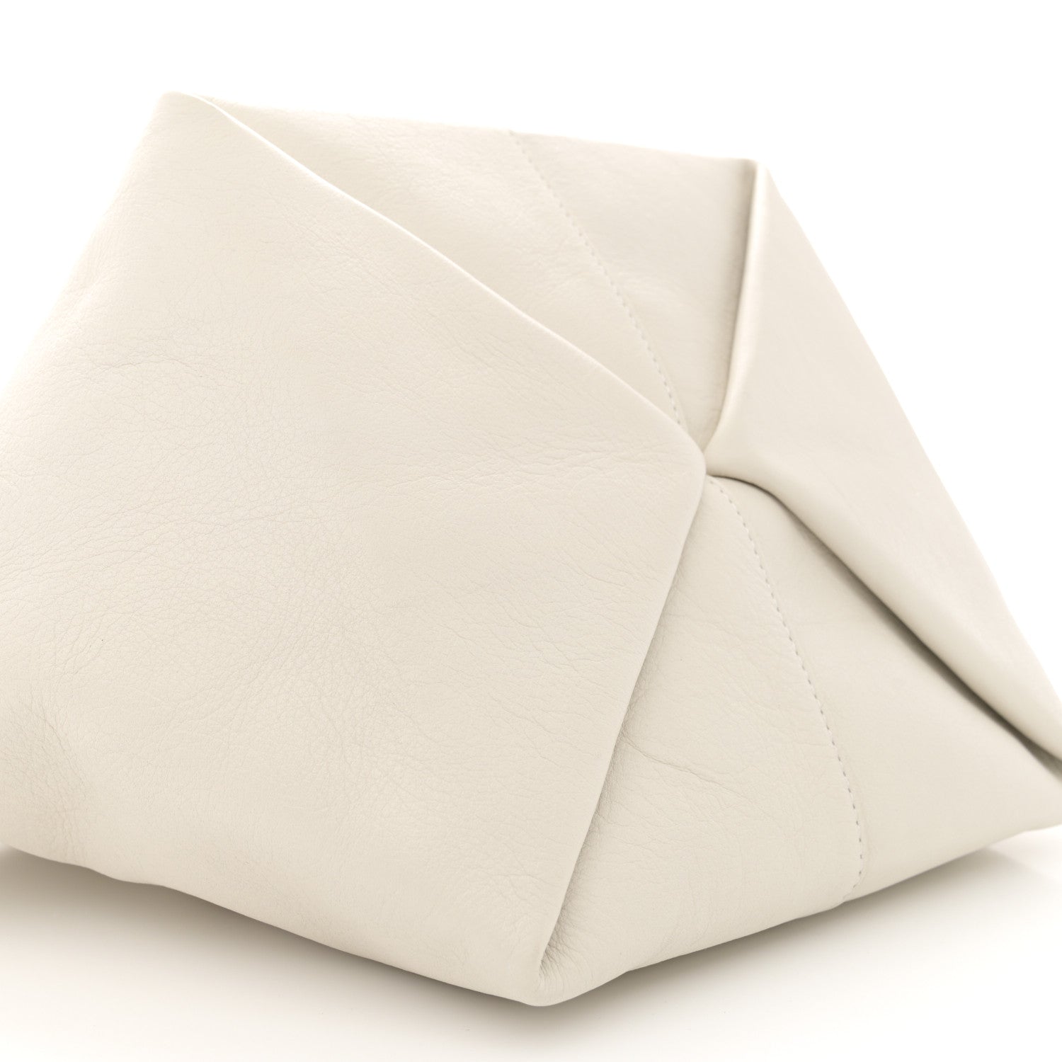 Mansur Gavriel Calfskin Mini Tulipano Bag Bianca 8 of 11