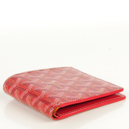 Goyard Goyardine Bi-Fold Wallet Red 4 of 7