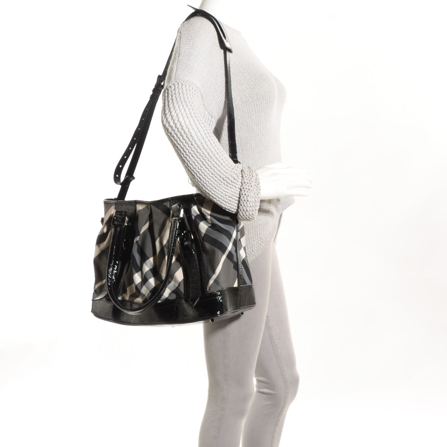 Nylon Beat Check Lowry Black