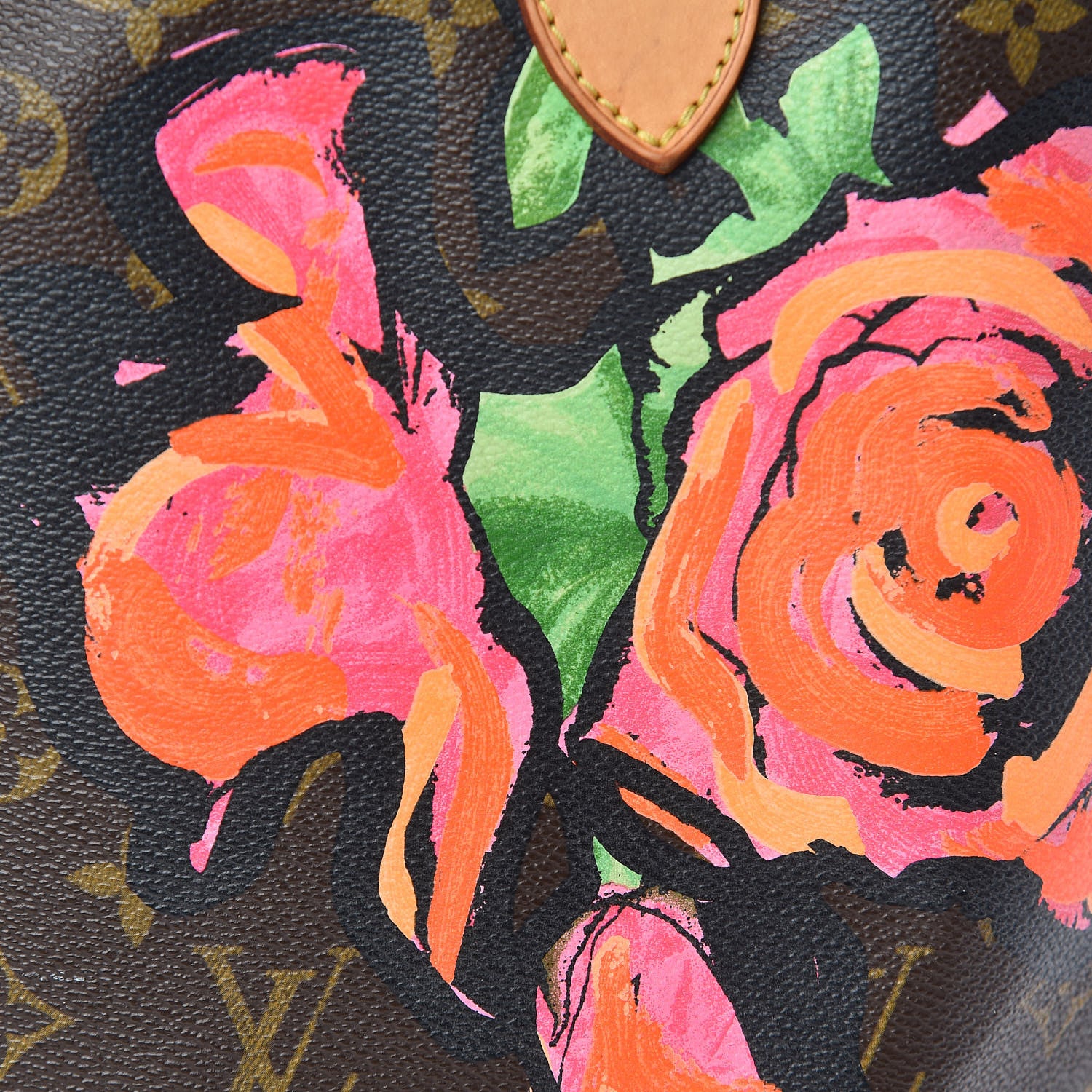 Louis Vuitton Monogram Roses Neverfull MM 12 of 12
