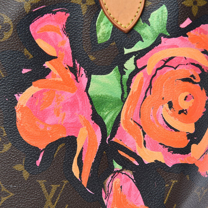 Louis Vuitton Monogram Roses Neverfull MM 12 of 12