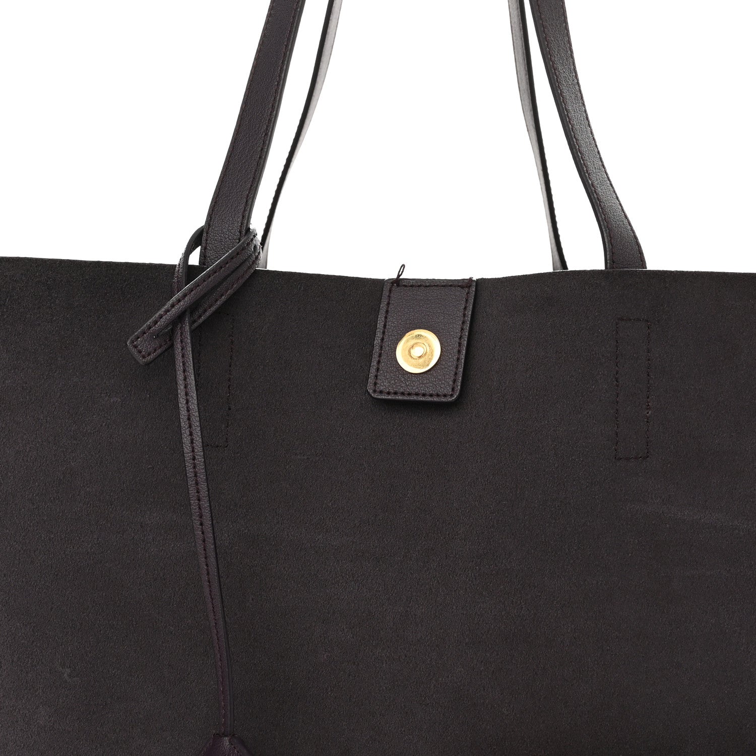 Saint Laurent Calfskin Large Shopping Tote Violet 11 of 19