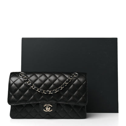 Chanel Caviar Quilted Medium Double Flap Black 10 of 10