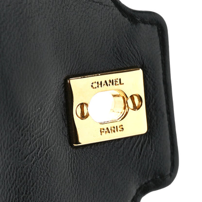 Chanel Lambskin Quilted Small Single Flap Black 7 of 11