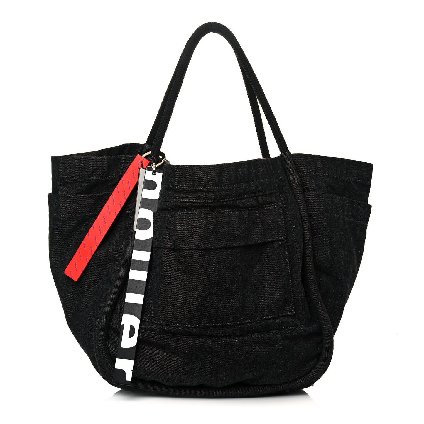 Denim Tote Black