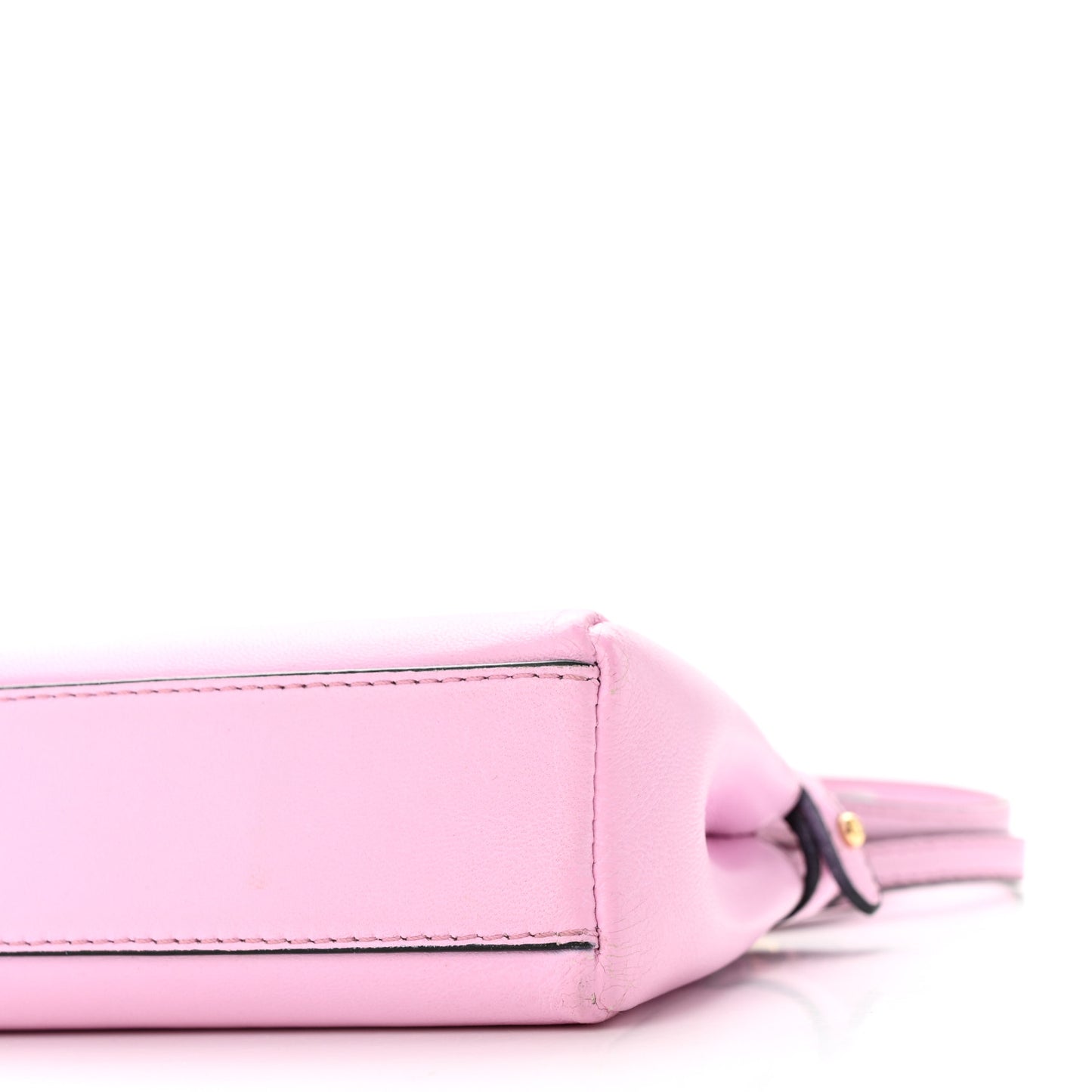 Shiny Nappa Micro Peekaboo Iconic Satchel Lavanda