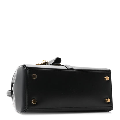 Celine Satinated Calfskin Mini 16 Top Handle Bag Black 4 of 10