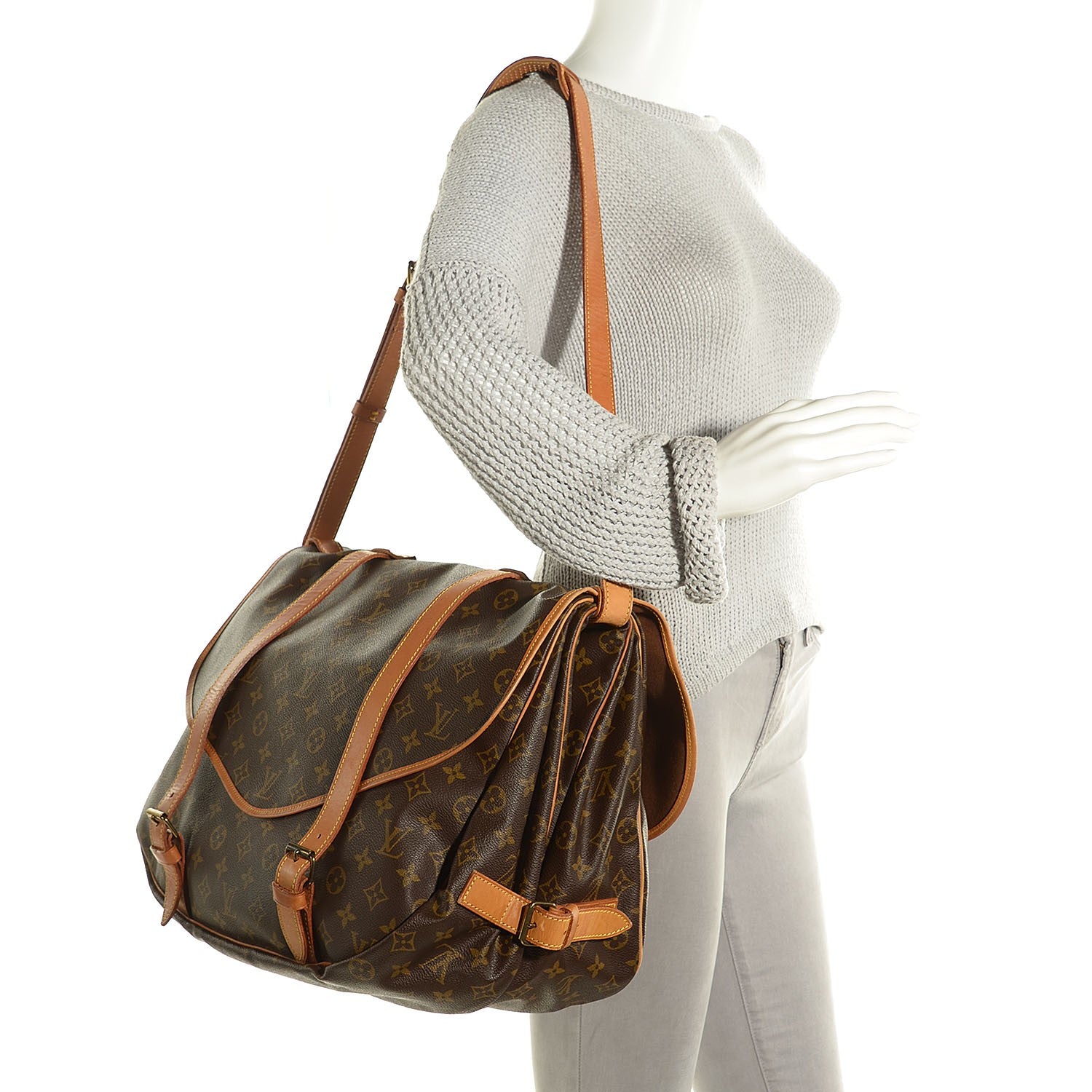 Louis Vuitton Monogram Saumur 43 2 of 7