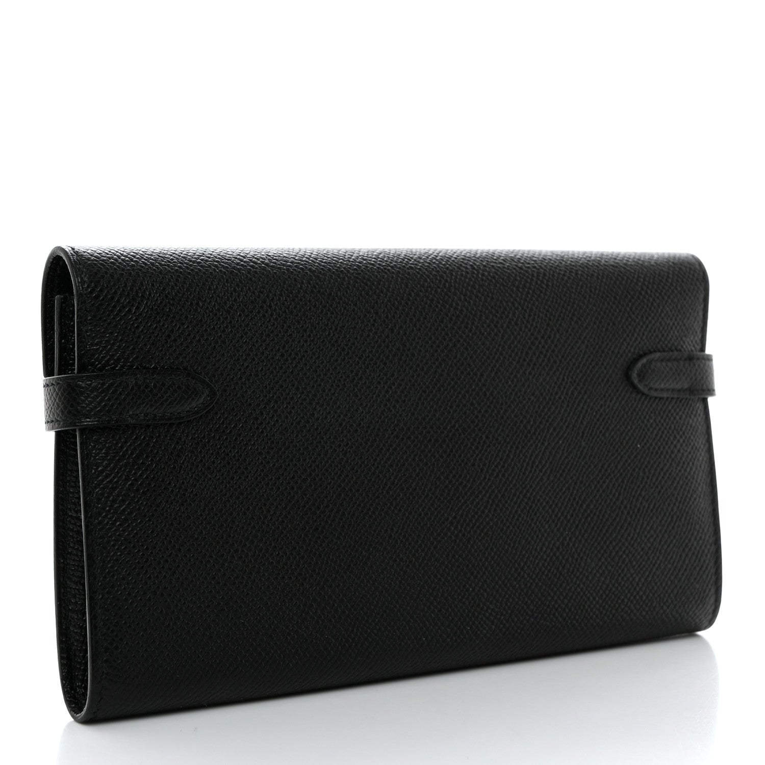 Hermes Epsom Kelly Longue Wallet Black 3 of 11