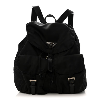 Prada Nylon Vela Medium Backpack Black 1 of 14