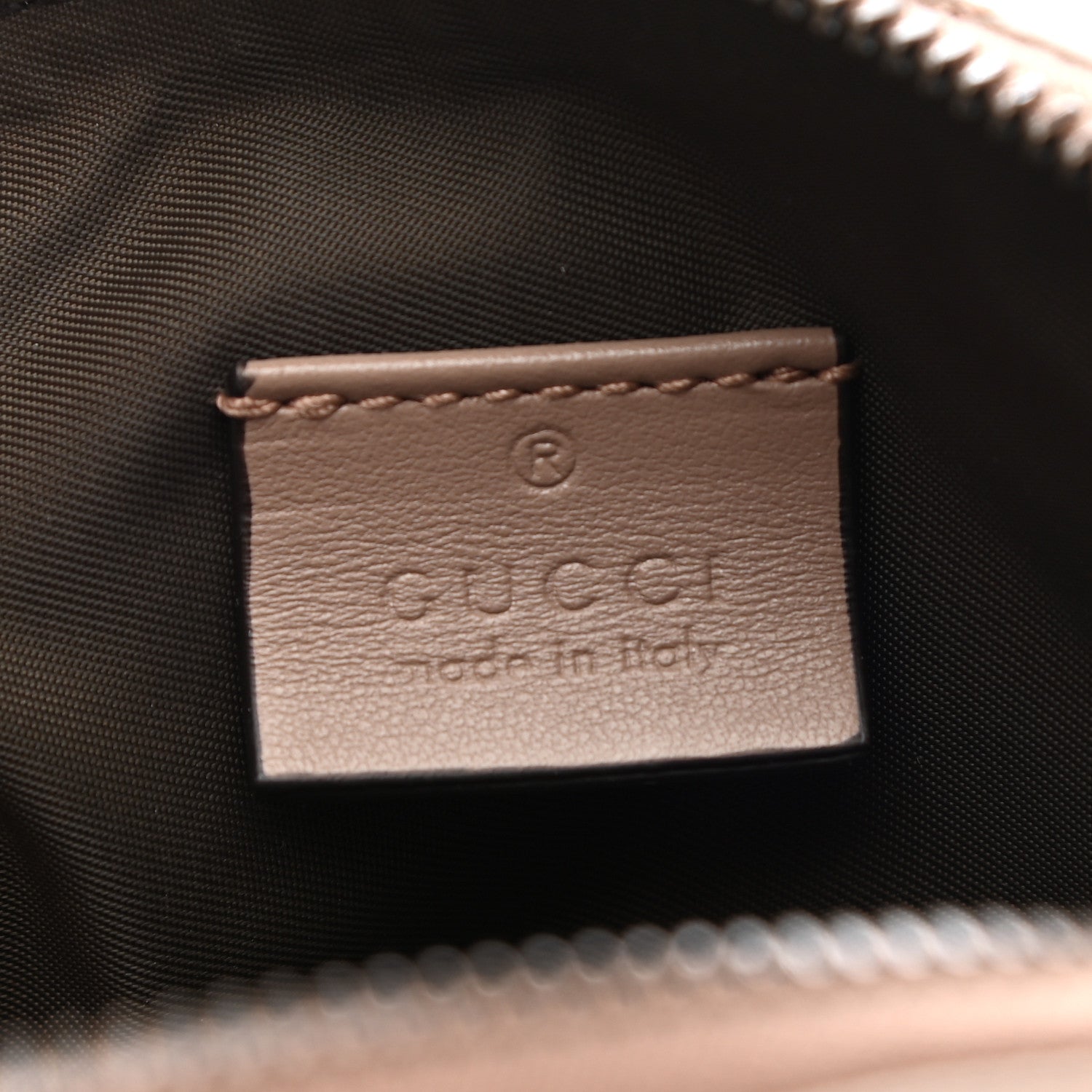 Gucci Calfskin Matelasse GG Marmont Pouch Cosmetic Case Porcelain Rose 6 of 8
