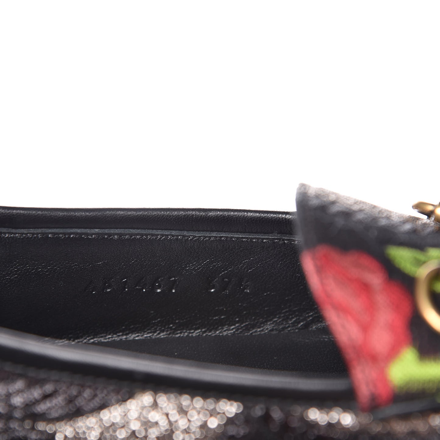 Floral Jacquard Horsebit Womens Jordaan Loafers 37.5 Multi