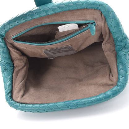 Bottega Veneta Nappa Intrecciato The Lauren 1980 Clutch Aqua 5 of 9