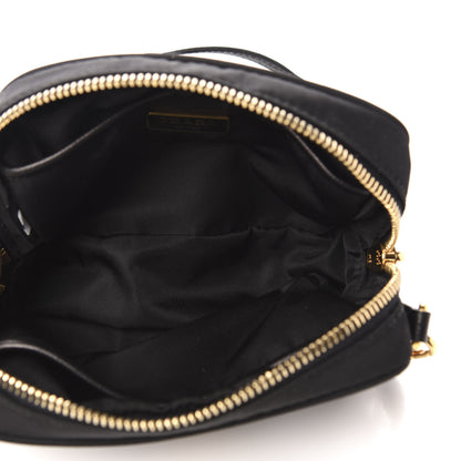 Prada Tessuto Nylon Mini Camera Crossbody Bag Black 7 of 10