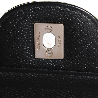 Chanel Caviar Quilted Jumbo Single Flap Black 6 of 8