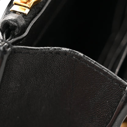 Saint Laurent Smooth Calfskin Classic Monogram Kate Heart Tassel Heart Chain Wallet Black 11 of 15