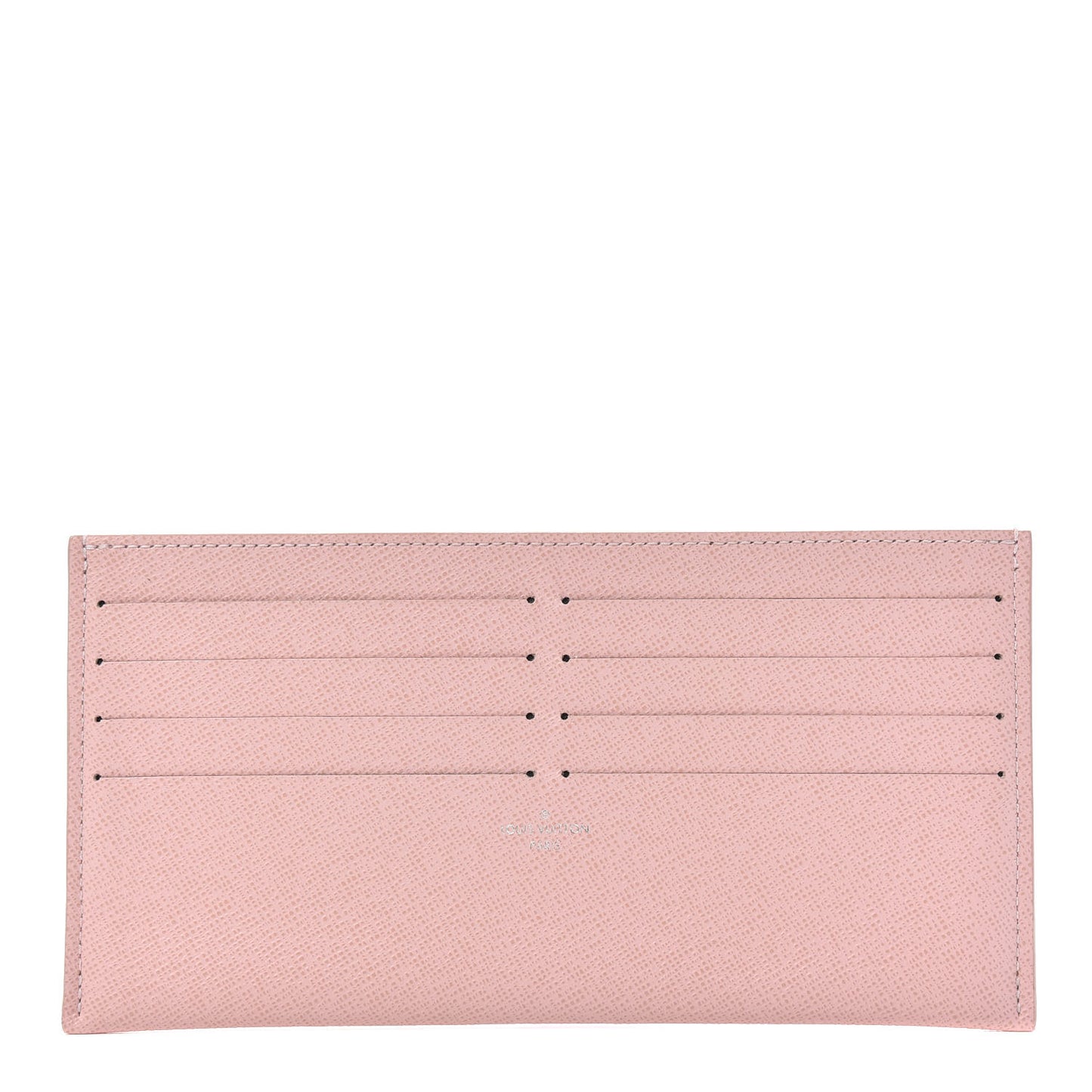 Calfskin Felicie Card Holder Insert Rose Ballerine