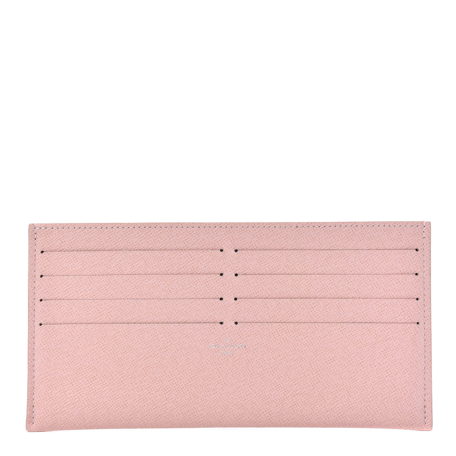 Louis Vuitton Calfskin Felicie Card Holder Insert Rose Ballerine 1 of 7