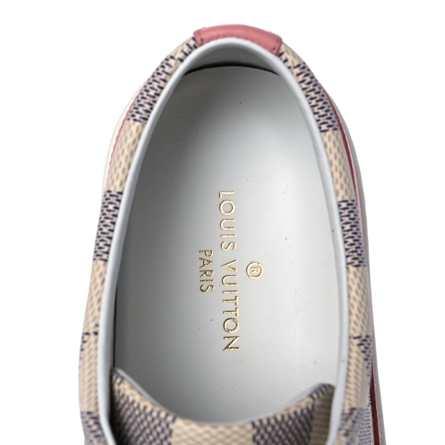 Damier Azur Stellar Sneakers 38 Rose Ballerine