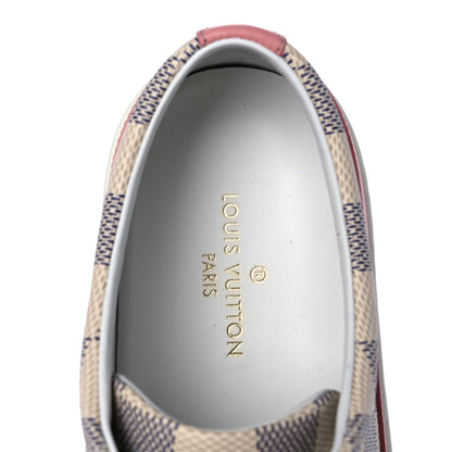 Louis Vuitton Damier Azur Stellar Sneakers 38 Rose Ballerine 7 of 9