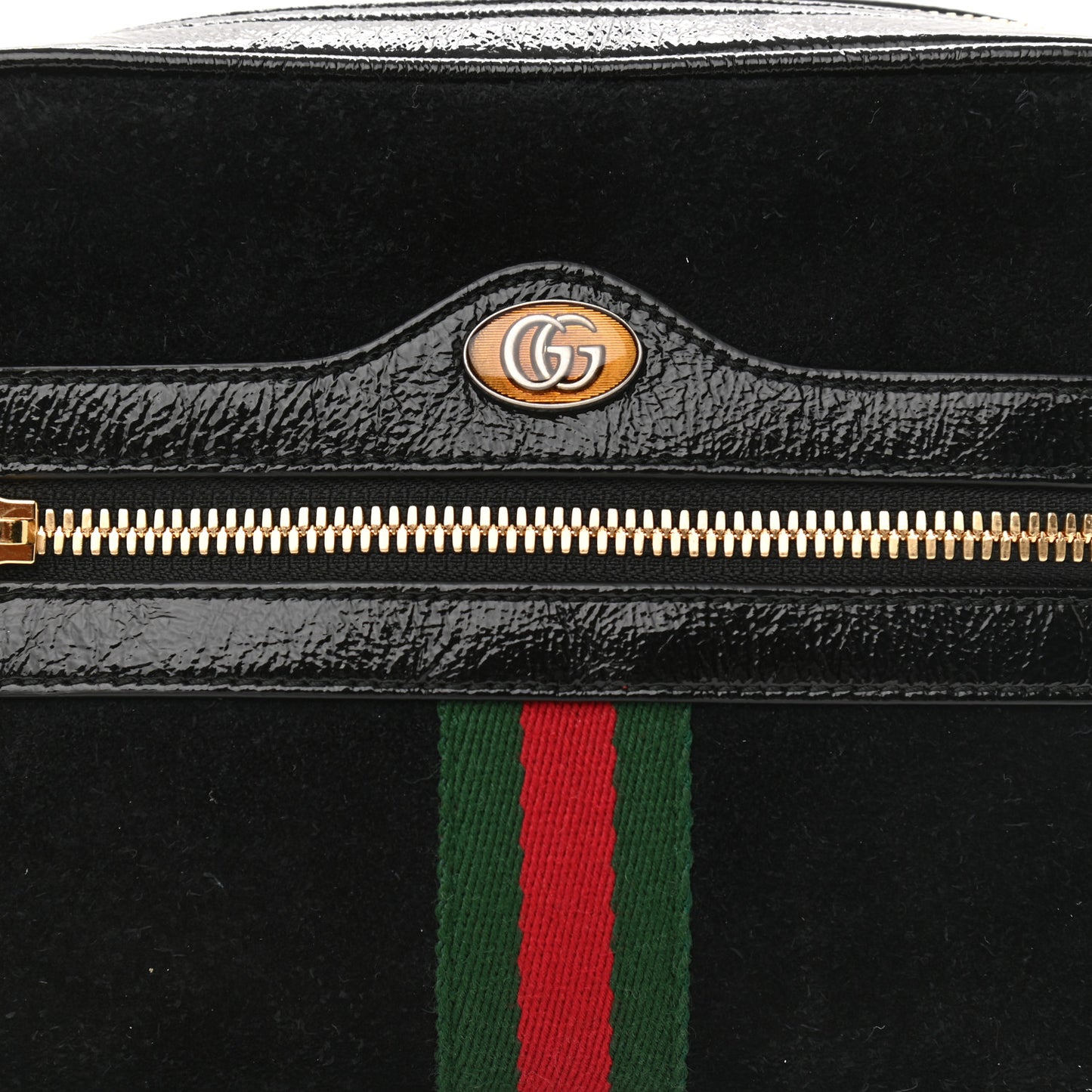 Suede Small Ophidia Belt Bag 95 38 Black