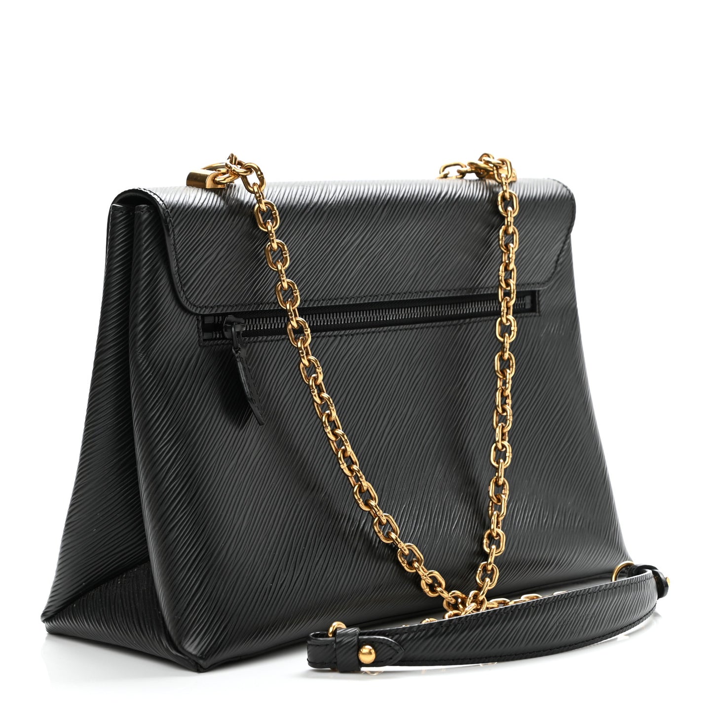 Epi Twist Shoulder Bag GM Black