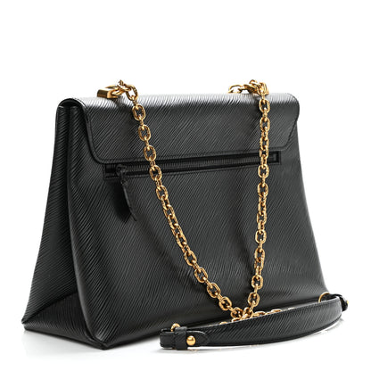 Louis Vuitton Epi Twist Shoulder Bag GM Black 3 of 11