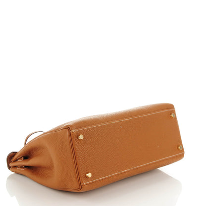 Hermes Togo Kelly Retourne 32 Gold 5 of 25