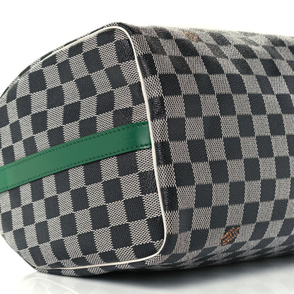 Louis Vuitton Damier Speedy Bandouliere 30 Black White 9 of 10