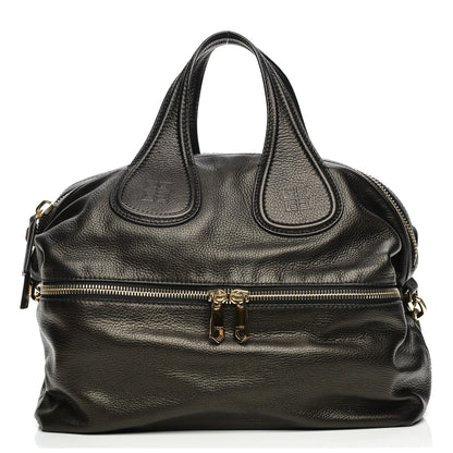 Givenchy Grained Calfskin Medium Zip Animation Nightingale Black 1 of 7