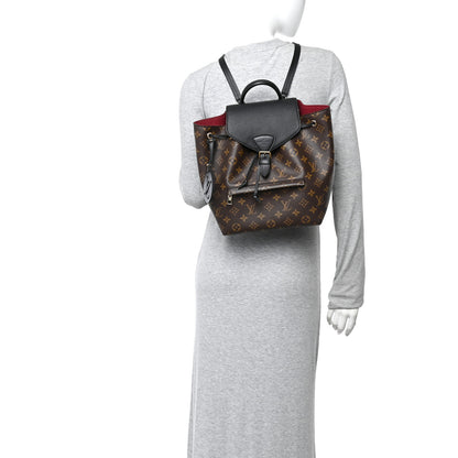 Louis Vuitton Monogram Montsouris PM Black 2 of 10