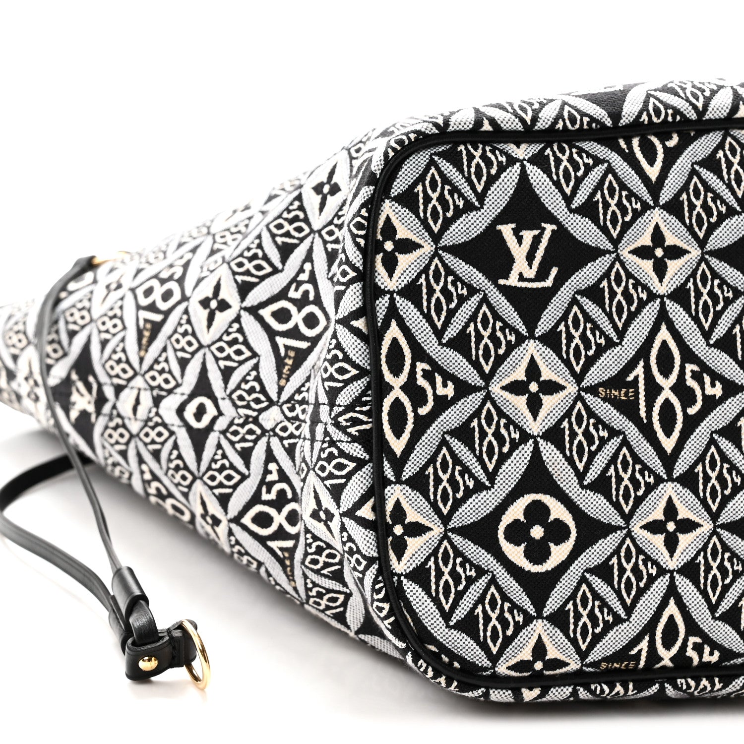 Louis Vuitton Jacquard Since 1854 Neverfull MM Grey 8 of 9