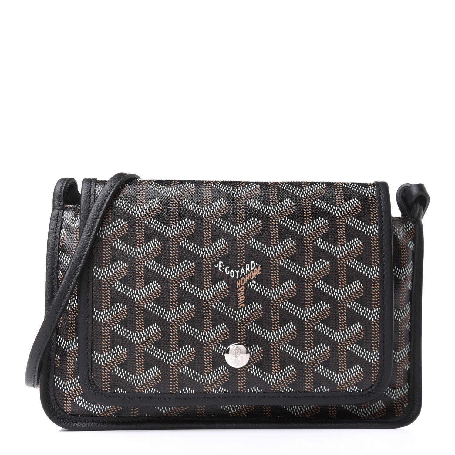 Goyard Goyardine Plumet Wallet Clutch Black 1 of 9