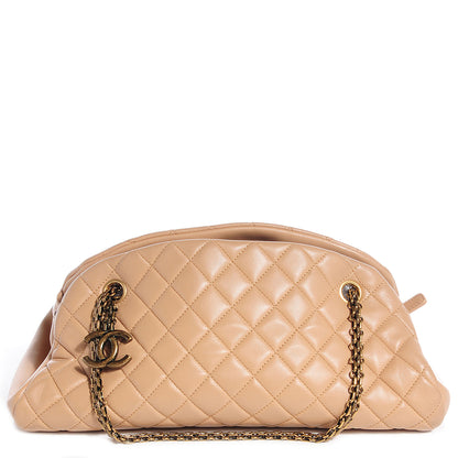 Chanel Lambskin Medium Just Mademoiselle Beige 1 of 7
