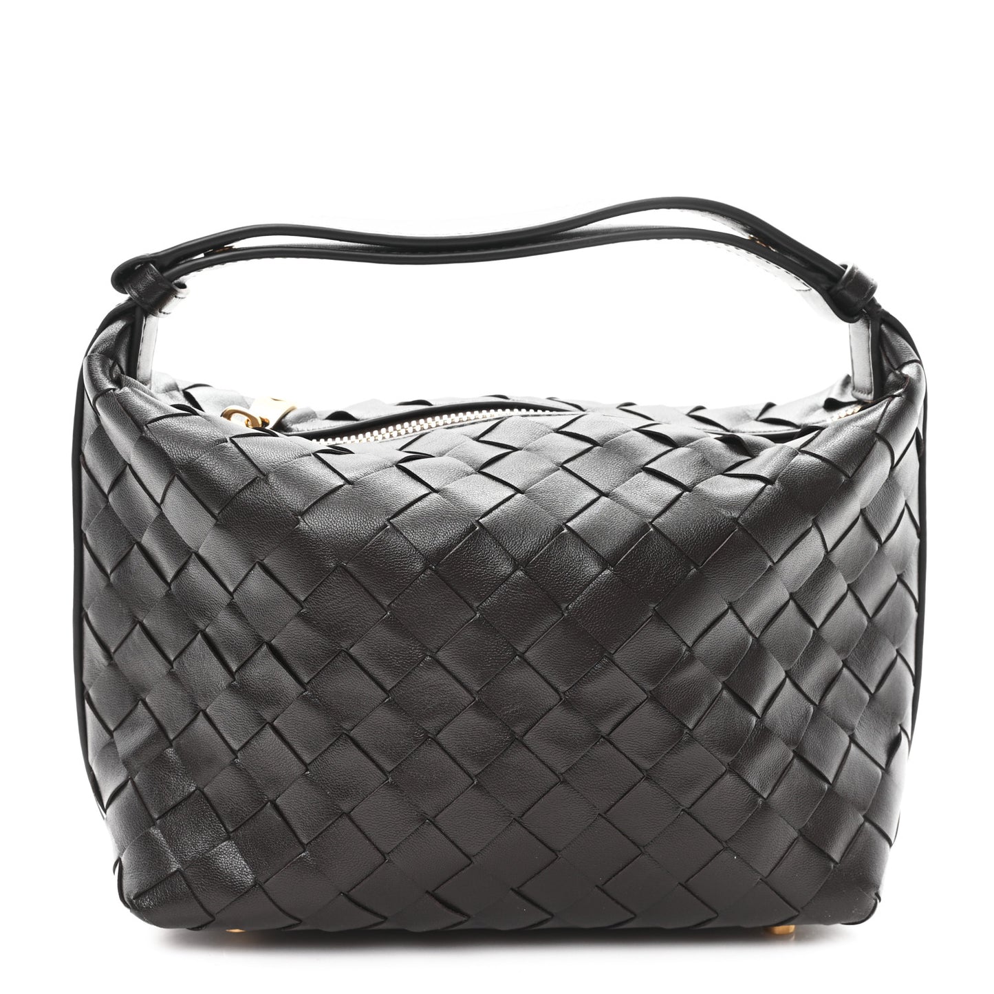 Calfskin Nappa Intrecciato Mini Wallace Fondant