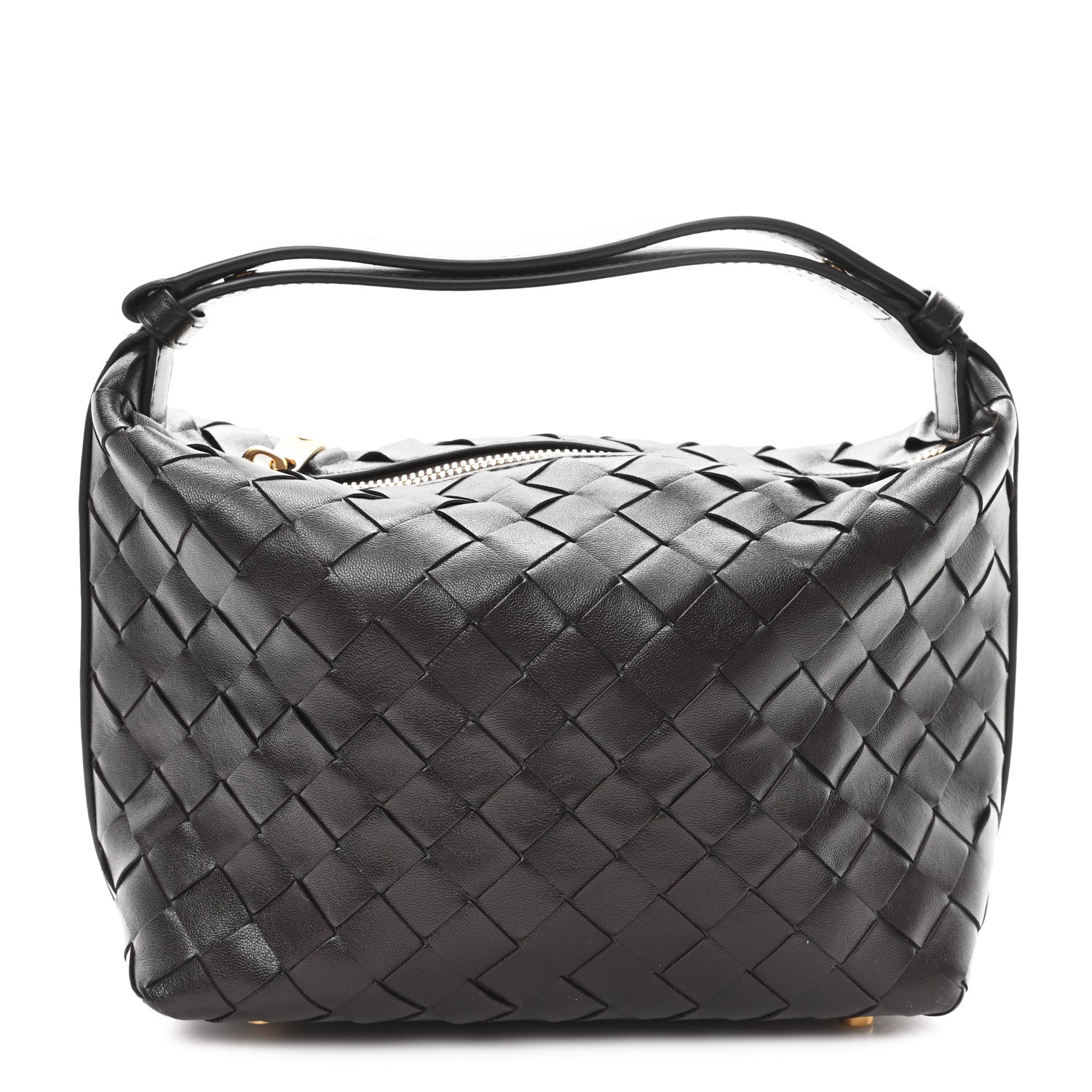 Bottega Veneta Calfskin Nappa Intrecciato Mini Wallace Fondant 1 of 10